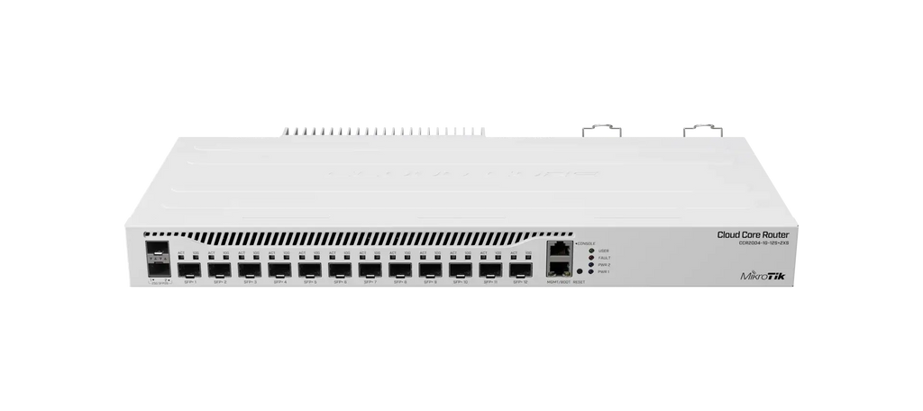 Ccr2004-1g-12s + 2xs mikrotik router for sfp management