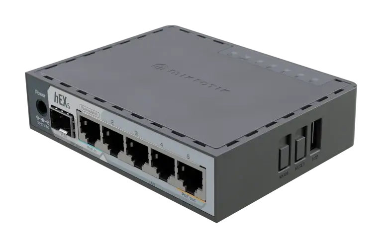 Hex s (2025) mikrotik 2025 e60iugs: performance for every space